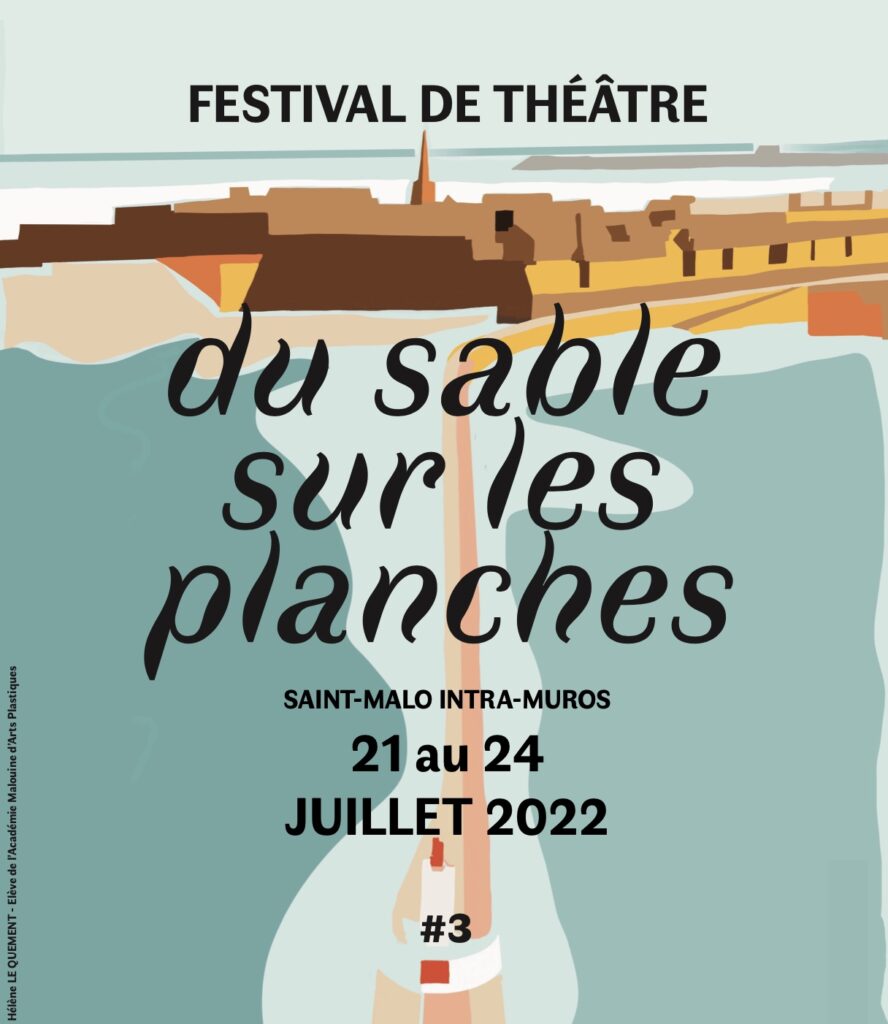 Du sable sur les planches